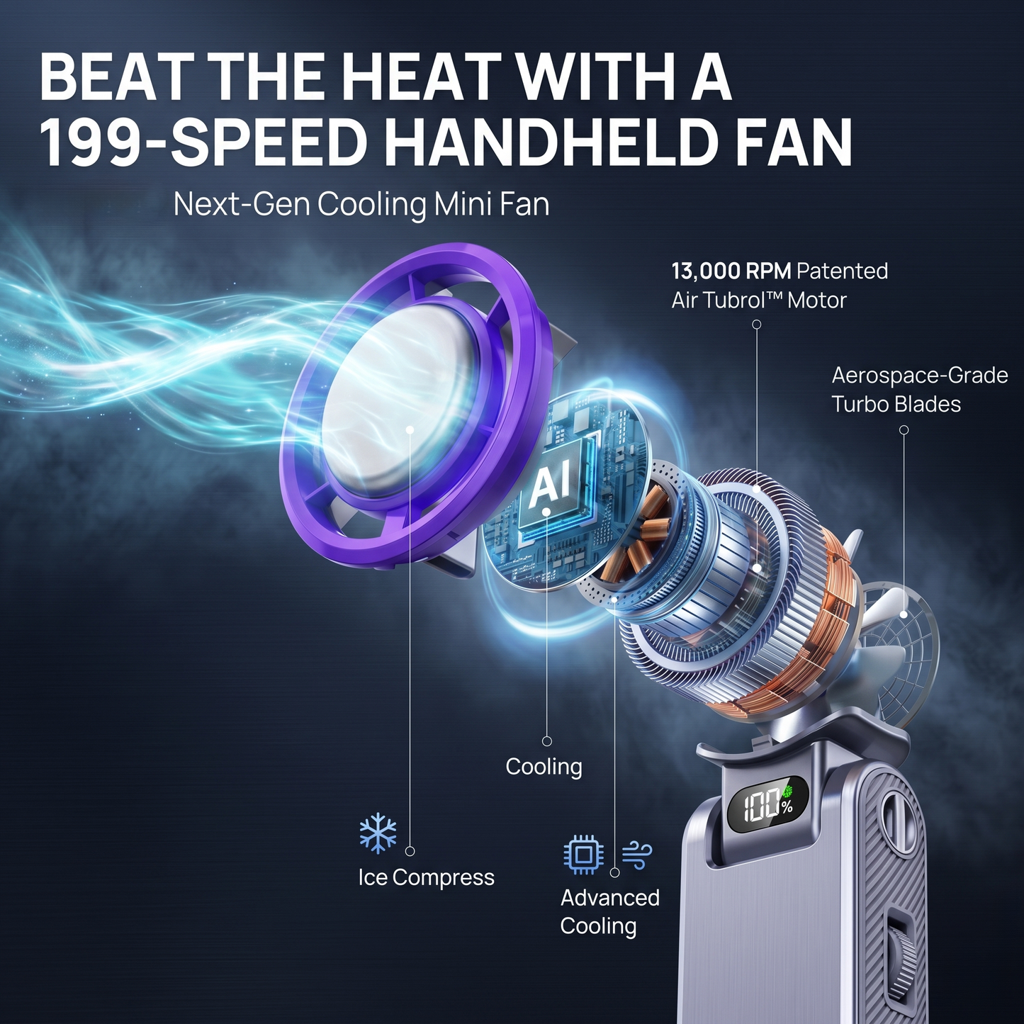 AeroChill Pro — Handheld Portable AC
